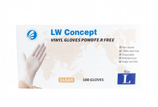 Disposable Clear Vinyl Gloves Powder Free Latex Free Food Grade for Kitchen Clea