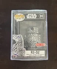FUNKO POP! STAR WARS: R2-D2 #31 ARTIST SERIES TARGET FUTURA W/ Protector Sealed