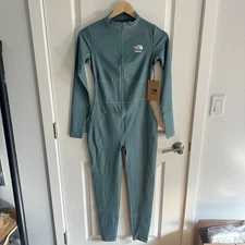 SKIMS X NORTH FACE REFINA BODYSUIT KYANITE SZ LARGE *SHIPS SAME/NEXT DAY*
