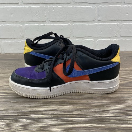 Nike NBA x Air Force 1 '06 LV8 EMB GS DN4178-001 Kids Shoes Size 6.5 - Picture 6 of 11