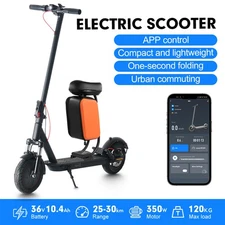 lot 350W-All-Terrain-Scooter:-Dual-Suspension,-Gel-Seat-&-App-Route-Planning