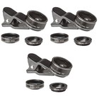  Obiektyw aparatu do telefonu komórkowego 3 w 1 198° obiektyw rybie oko 0,63-krotny