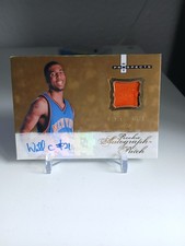 Wilson Chandler Rookie Auto Patch /599 2007-08 Fleer Hot Prospects