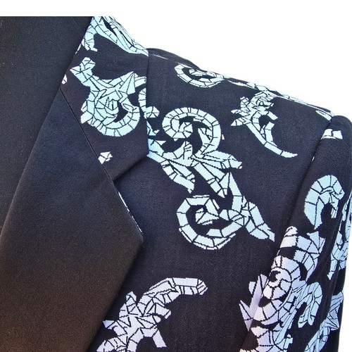 New Versace Tuxedo Jacket 46it 36r Hand Tailored Full Canvas $3995 Tailor Made - Picture 8 of 23