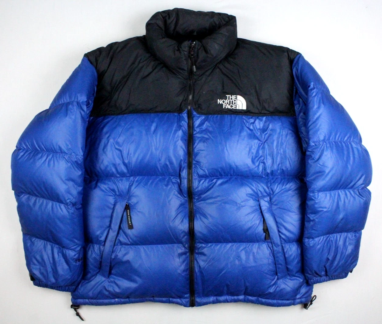 The North Face Vintage Nuptse 700 Down Fill Puffer Jacket Mens 2XL Blue 90's