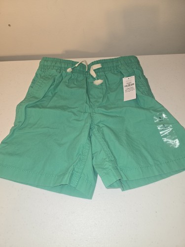 NEW GAP Baby Boys' Pull-on Woven Short Size 5 yrs Green - Picture 2 of 5