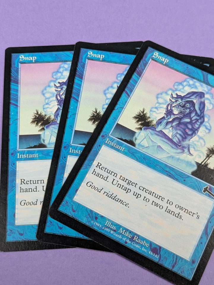 MTG Magic the Gathering: Urza's Legacy: Snap #43/143 Common - NM - Image 3 of 3