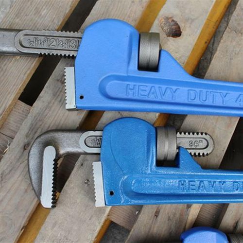 3 Piece Heavy Duty Plumbers Pipe Wrench Set, 8" 10" 14" Heat Treated Adjustab... - Bild 8 von 8