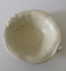 Rookwood 1945 Vintage Art Pottery White Lotus Ceramic Flower Bowl 2875