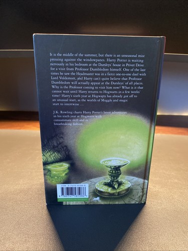 harry potter and the half blood prince hardback First Edition 2005 miss print - Imagen 3 de 7