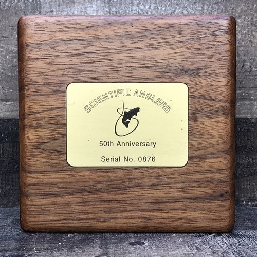 Carrete de 5 moscas Scientific Anglers Hardy sistema 50 aniversario con caja 0876 *sin usar* - Imagen 10 de 12