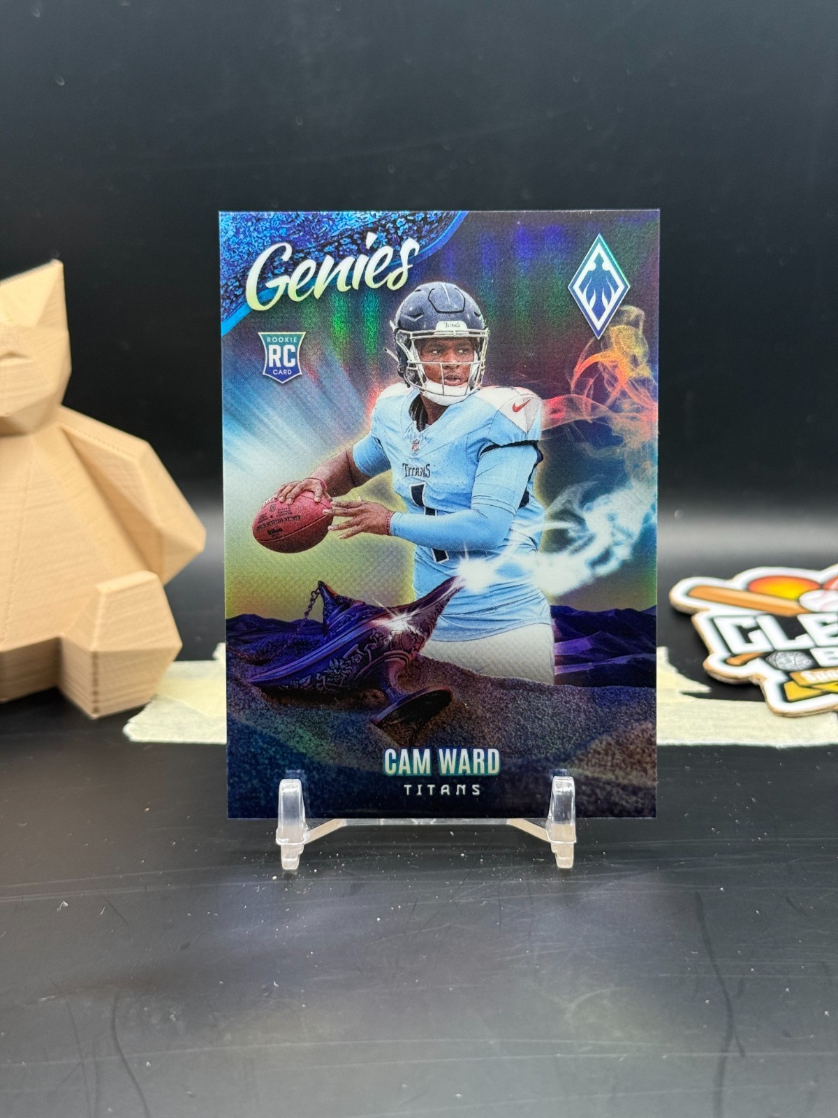 Cam Ward 2025 Phoenix Genies Case Hit Rookie Titans (CBR)