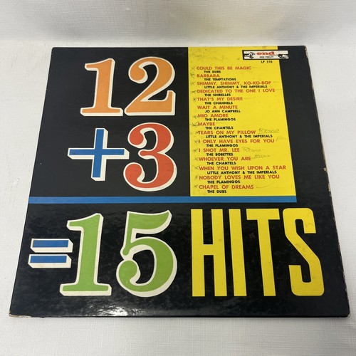 (2) Vintage Compilation LP Records 1960s Rock Pop The Original Hits 12+3=15 Hits - Picture 2 of 8