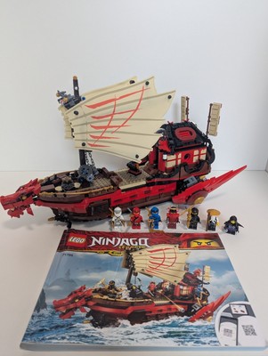 Lego 71705 Ninja-Flugsegler KOMPLETT Ninjago Rise of the Snakes Destiny's Bounty