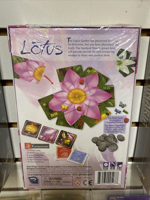 Renegade Game Studios Lotus 2day Delivery for sale online