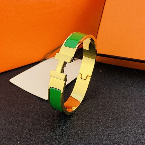 Hot High Quality Womens Classic Luxury Stainless Steel H-buckle Bracelet 17-19cm - Picture 19 of 39