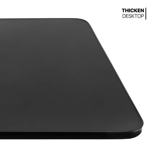 Adjustable Counter Height Pub Bar Table Black Mordern Wood Rectangular Tabletop - Bild 8 von 8