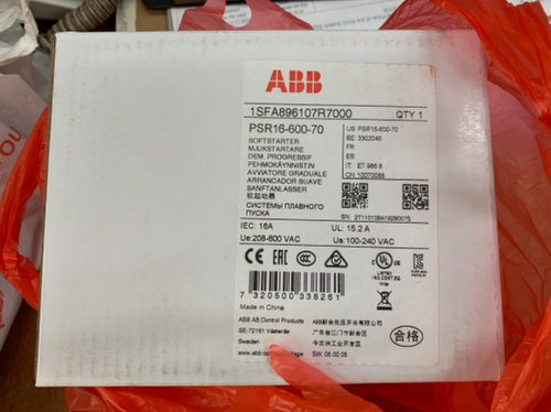 1PC New ABB PSR16-600-70 1SFA896107R7000 Soft Starter In Box Brand - Bild 2 von 4