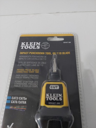 Klein Tools Impact Punchdown Tool VDV427-300 66-110 Blade - Picture 2 of 3