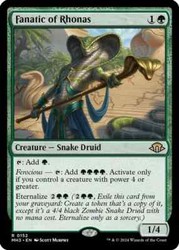 Fanatic of Rhonas #152 Foil Modern Horizons 3