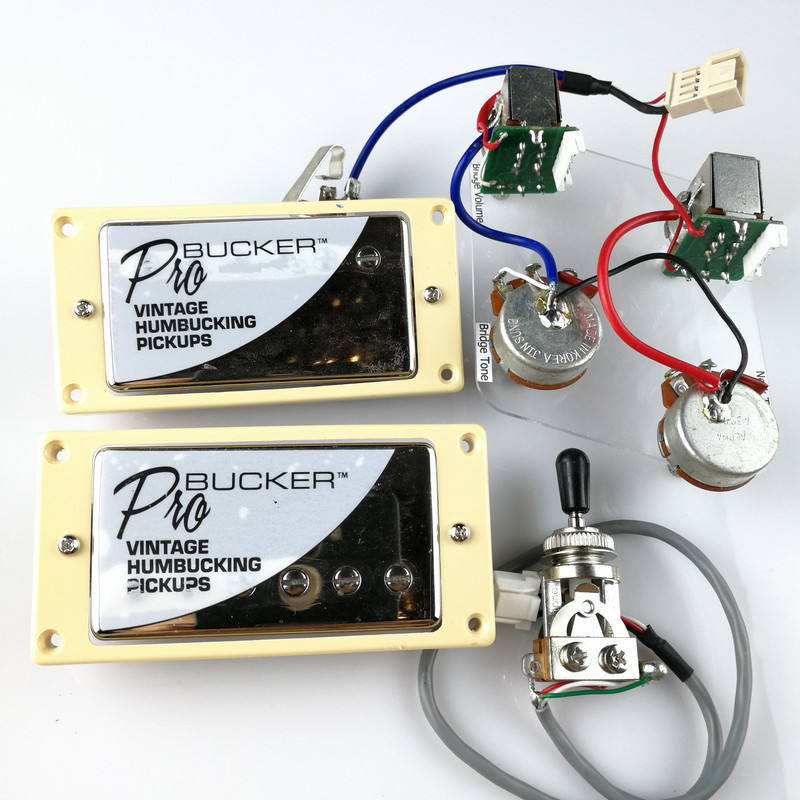 Epiphone純正 ProBucker 2 & 3 網線セット + ハーネス付 Epiphone純正 ProBucker 2 & 3 網線セット + ハーネス付