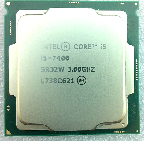 Intel Core i5-7400 SR32W 3.00GHz 6MB Cache Quad Core Processor