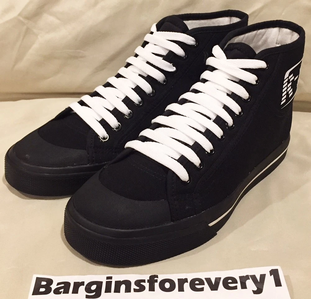 New Raf Simons Matrix Spirit Hi - Size 7 - Black/White - BB2689 eBay