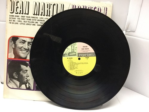 DEAN MARTIN / HOUSTON VINYL RECORD LP ~~~ REPRISE RECORDS RS-6181 B1 - Imagen 3 de 5