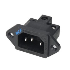 FURUTECHE FI-06 NCF Nano Crystal Rhodium-plated Solderless Tailstock IEC Socket