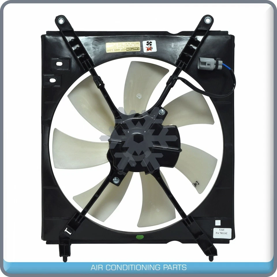 Ventilador de refrigeración condensador aire acondicionado Fit Toyota Camry 2000 2001 | 4 cilindros apto para TO3113103 Foto 3 de 4