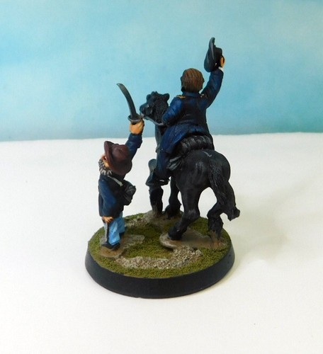 Bien Pintado Dixon 28mm Metal Líder Guerra Civil Grant - Imagen 4 de 7