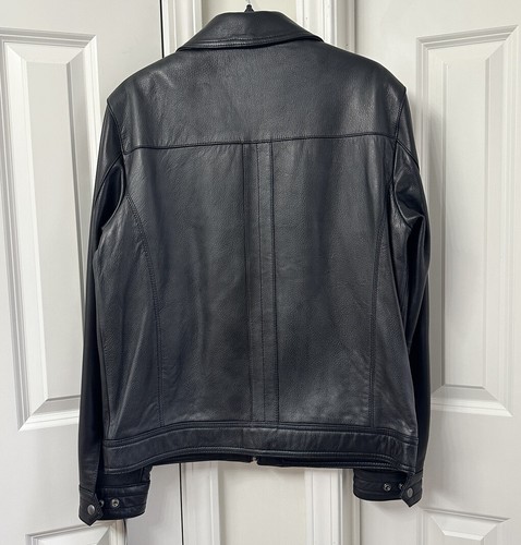 Roundtree & Yorke Herren Langarm Lamm Lederjacke, Gr. S - Bild 5 von 12