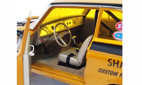 1:18 1965 Plymouth AWB Gasser -- "UFO" Gold/Black -- ACME - Picture 5 of 5