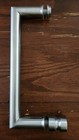 Dreamline Unidoor Glass Shower Door Handle 8 3/4 Silver Brushed Aluminum HL-8006