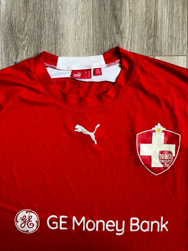 National Switzerland Fußball Trikot Puma Swiss Beach Soccer selten Trikot Gr. 2XL - Bild 3 von 4