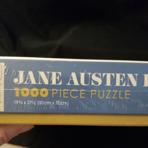 Unemployed Philosophers Guild Jane Austen Literary book Lines 1000 Piece Puzzle - Picture 5 of 8