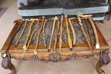 Vintage Wooded Hand Carved Walking Stick Canes Your Choice Of 14 Different Style