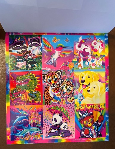 RARE Collectible Lisa Frank Limited Edition Stickers From The Archives Book - Picture 7 of 12