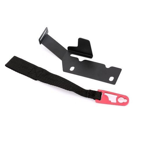 For 2009-22 Ford F-150 F-250 F-350 Rear Seat Quick Latch Release Kit Black Strap - Picture 10 of 23