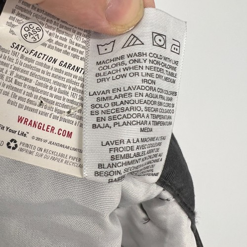 Wrangler Twill Cargo Shorts Herren Größe 50 grau Baumwolle ZM6BSAH Outdoor 11" Schrittlänge - Bild 9 von 10