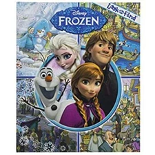 Disney Frozen - Little Look and Fin- 1450892590, hardcover, Phoenix Internationa