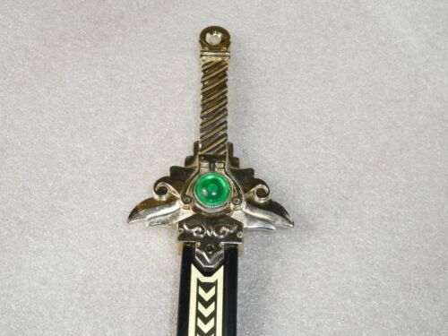 Funda Espada Mighty Morphin Power Rangers Deluxe Thunder Megazord 1994 oro cromado - Imagen 2 de 9