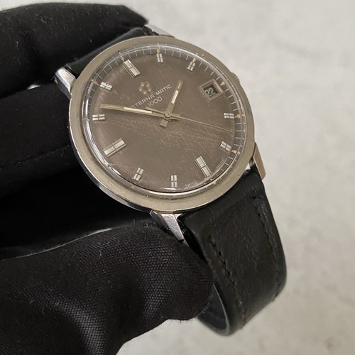 Vintage Eterna Matic 1000 Automatic Swiss Quickset Date Watch - 1970’s - Picture 11 of 24