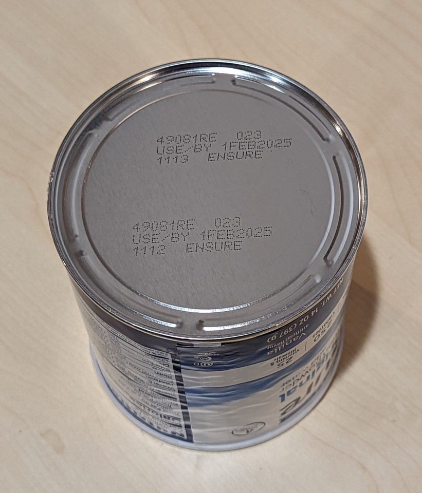 Ensure Original Nutrition Powder Vanilla 14 oz Expire 2/25 Pack Of 6