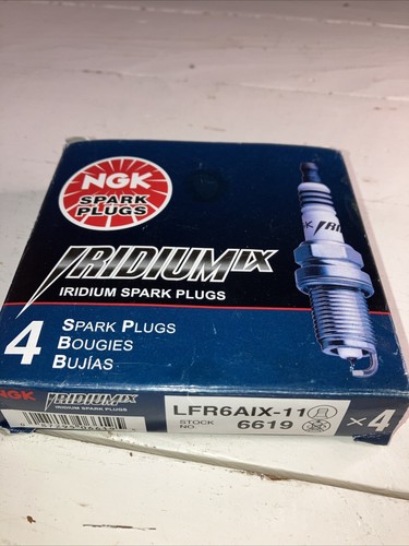 4 New NGK Iridium IX Spark Plugs LFR6AIX-11 # 6619