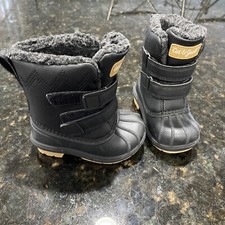 Cat  Jack Denver Toddler Kids Faux Fur Lined Waterproof Winter Boots 5 Boy Girl