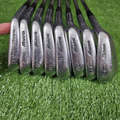 未使用品　MIZUNO ProMS05 TourSelect Mizuno Pro MS-5 Vtg Blade Iron Set 3-PW Dynaflex 3300 Stiff