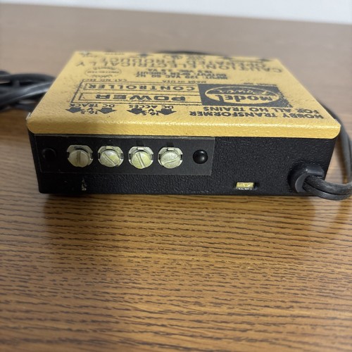 Model Power  100 Hobby HO Railroad Train Controller Transformer Power Supply - Picture 3 of 7