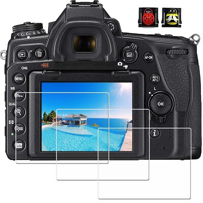 	PCTC D780 Screen Protector for Nikon D850 D750 D7200 D7100 & More 3-Pack	