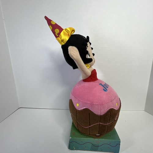 BETTY BOOP JANUARY Birthday Bash Cupcakes Plush Stuffed Toy 2013 13.5” - Picture 14 of 14